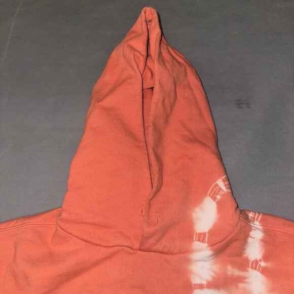 Disneyland Resort Peach Tie Dye Hoodie With Embroidered Mickey Mouse - Picture 5 of 9